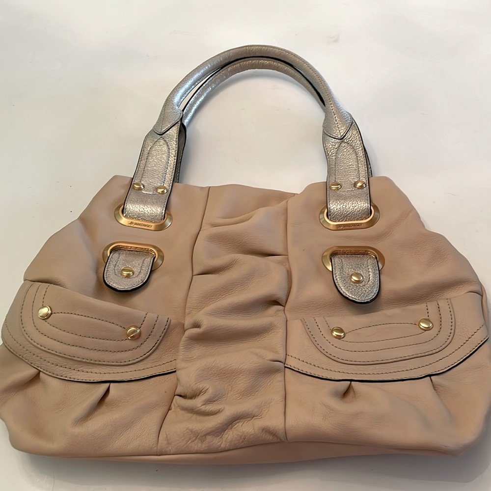B.Makowsky Genuine Leather Shoulder Bag